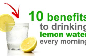 lemon water